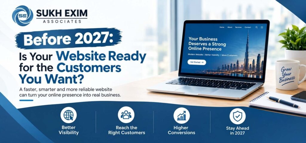 Sukh Exim website readiness for 2027 with better visibility, customer reach and higher conversions